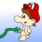 Baby Mario's pleasure