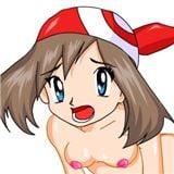 pokemon May milkshake back attack ポ○モンハ○カ　バックで乳ゆれゆれフラッシュ１８禁