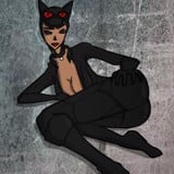 Catwoman goes trick or tr
