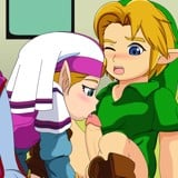 Zelda Hentai Blowjob - Legend of Zelda: Hentai Quest Scene01 - Hentai Flash Games