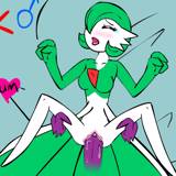 Interactive Male and Female gardevoir flash