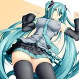 Miku undress breakout 初音ミク　脱衣ブロック崩し
