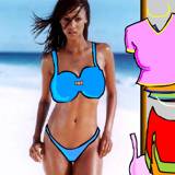 Tyra Banks Dressup doll